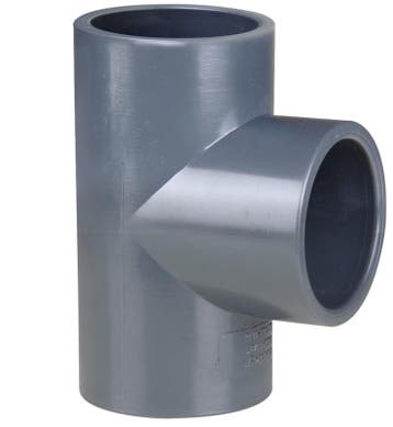 Pvc T-stuk 25mm 90 graden PN16 (Pvc T-stuk 90 graden), Verzenden, Nieuw, Overige typen