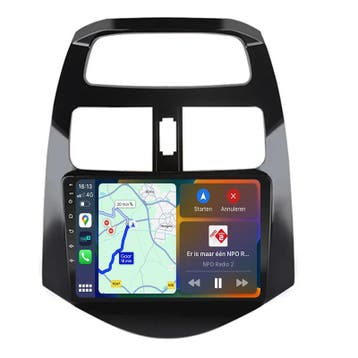 Chevrolet Spark Navigatie Radio Apple Carplay Android Auto, Auto diversen, Autoradio's, Ophalen of Verzenden, Nieuw