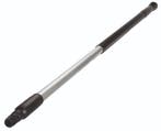 Vikan aluminium steel ergonomisch 130 cm zwart, Verzenden