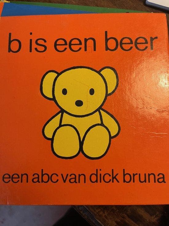 B is een beer klein formaat 9789022940464 Dick Bruna, Boeken, Overige Boeken, Zo goed als nieuw, Verzenden