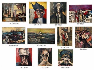Bruno Reinbacher (1913-1993) - Konvolut von 11 Gemälden