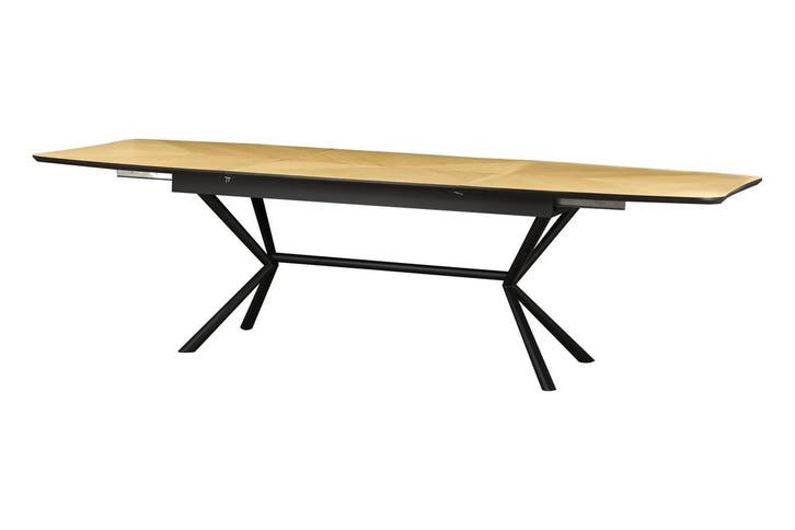 Eettafel GRANDEZZA 180-270 cm uitschuifbaar, natuurlijke, Huis en Inrichting, Tafels | Eettafels, Ophalen of Verzenden