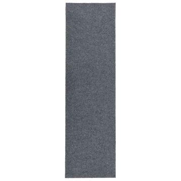 vidaXL Droogloopmat 100x400 cm grijs, Verzenden, Nieuw, Grijs