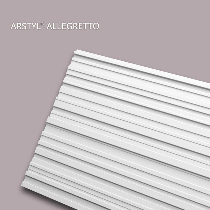 NMC ALLEGRETTO ARSTYL Noel Marquet 3d muurpaneel, Doe-het-zelf en Verbouw, Plinten en Afwerking, Nieuw, Verzenden
