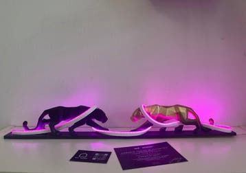 LEDMansion - Dual Instinct – Neon Panthers