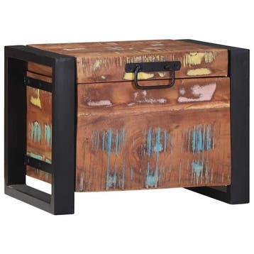 vidaXL Opbergkisten Multikleur 40 x 30 x 30 cm Massief, Verzenden, Nieuw