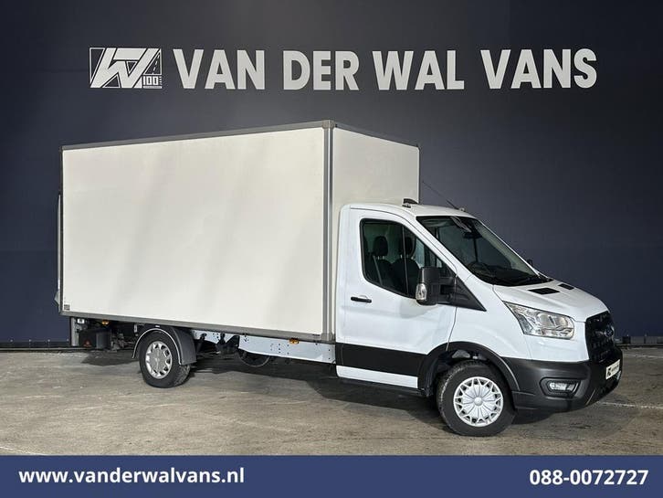Ford Transit | 2.0 TDCI 130pk Bakwagen Laadklep Euro6 Airco, Auto's, Bestelauto's, Dealer onderhouden, Lease, Handgeschakeld, Financial lease