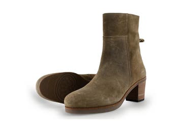 Shabbies Amsterdam Enkellaarzen in maat 39 Beige, Shabbies Amsterdam, Verzenden, Beige, Lage of Enkellaarzen