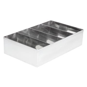 Olympia RVS bestekbak 41,5(H) x 25,5(W) x 10,5(D)cm, Verzenden, Nieuw