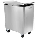 GGM Gastro | Mobiele ingrediëntenbak - 125l - RVS | AEK46 |, Verzenden, Nieuw in verpakking, RVS Meubilair