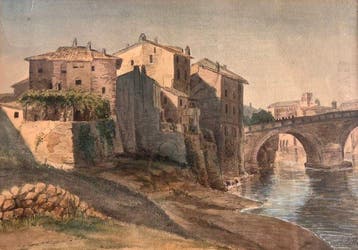 Marten Eskil Winge (1825-1896) - Tiberina Island, Rome
