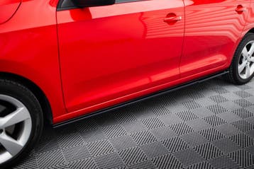 Side Skirts Diffusers Skoda Rapid, Verzenden, Nieuw