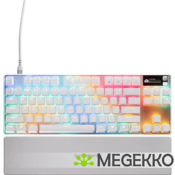 Steelseries Apex Pro Gen 3 TKL Wit Hall-effect Toetsenbord, Computers en Software, Toetsenborden, Verzenden, Nieuw, Steelseries