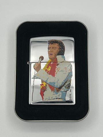Zippo, No Reserve Price - Elvis Presley Aloha From Hawaii, Nieuw