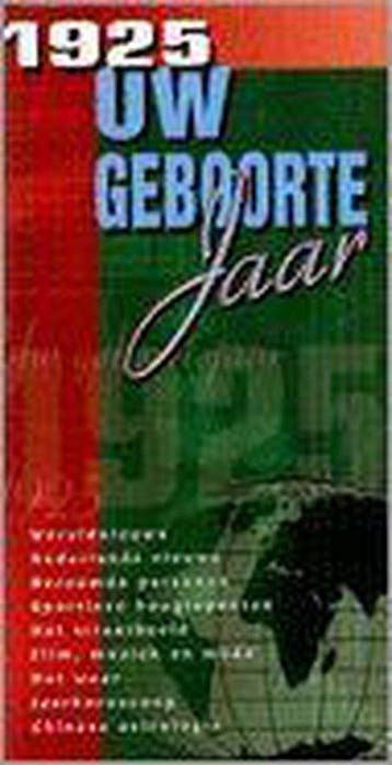 Uw Geboortejaar 1925, Boeken, Verzenden, Gelezen