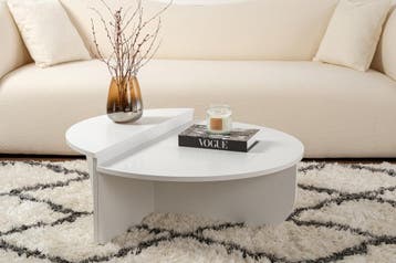 Asir 241NRD1217 Salontafel | Wit van €129 voor €99, Huis en Inrichting, Tafels | Salontafels, Ophalen of Verzenden, Nieuw