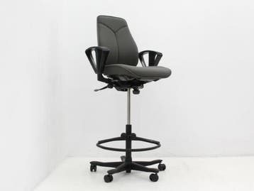 Werkstoel Kinnarps 6000 Freefloat - stof taupe - voetkruis, Huis en Inrichting, Stoelen, Ophalen of Verzenden, Nieuw