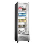 Drankenkoelkast display horeca koelkast glazen deur 306L RVS, Zonder vriesvak, 200 liter of meer, Nieuw, 45 tot 60 cm