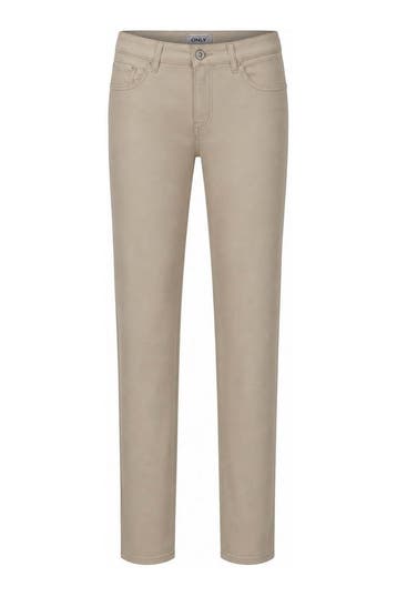 Only Broek in maat W28 L32 Beige, Kleding | Dames, Truien en Vesten, Only, Verzenden, Zo goed als nieuw, Beige