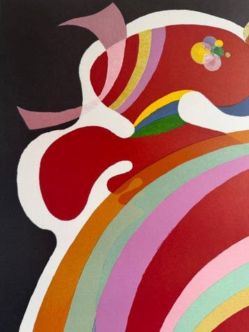 Wassily Kandinsky (1866-1944) - La forme rouge
