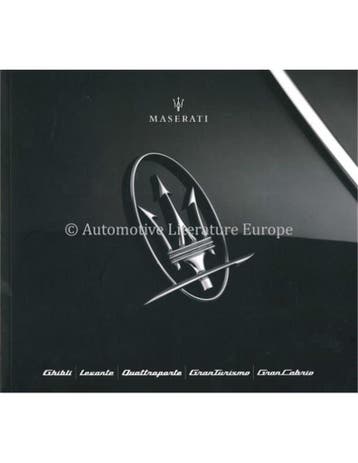 2019 MASERATI PROGRAMMA BROCHURE NEDERLANDS, Nieuw, Author
