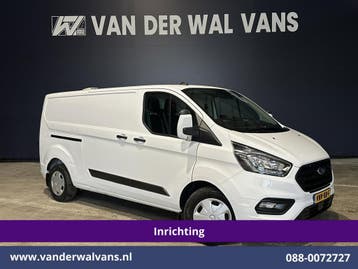 Ford Transit Custom | 2.0 TDCI 130pk L2H1 Inrichting Euro6, Gebruikt, Euro 6, Wit, Dealer onderhouden