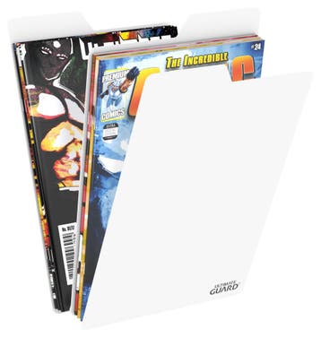 Ultimate Guard Premium Comic Book Dividers White (25x), Verzenden, Nieuw