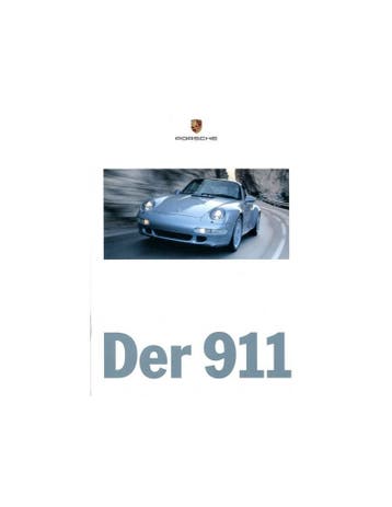 1997 PORSCHE 911 CARRERA | TARGA | TURBO BROCHURE DUITS, Nieuw, Porsche, Author