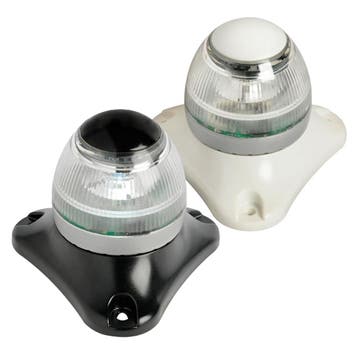 Osculati Ankerlicht LED 360 Sphera II 12/24V zwart en Wit-Zw, Ophalen of Verzenden, Nieuw