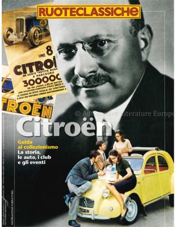 2006 RUOTECLASSICHE MAGAZINE CITROËN SPECIA ITALIAANS, Boeken, Auto's | Folders en Tijdschriften, Nieuw, Author