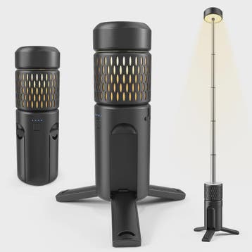 Telescopische Campinglamp met LED, Draagbare Noodverlichting, Verzenden, Nieuw