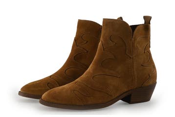Manfield Cowboy laarzen in maat 38 Bruin, Bruin, Verzenden, Manfield, Gedragen