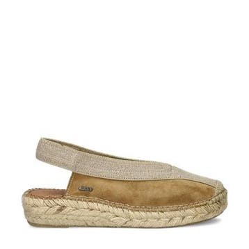 Shabbies Amsterdam Palma Kimono espadrilles voor dames, Shabbies Amsterdam, Verzenden, Beige, Nieuw