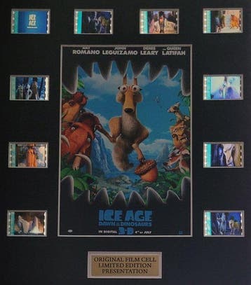 Ice Age 3 Dawn of The Dinausaurs - Framed Film Reel Cell, Cd's en Dvd's, Nieuw in verpakking