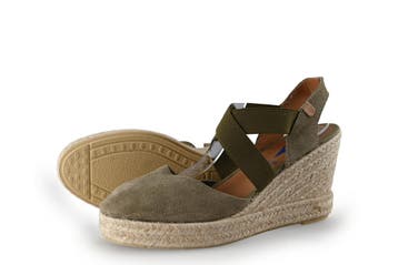Verbenas Espadrilles in maat 41 Beige, Kleding | Dames, Verzenden, Beige, Verbenas, Zo goed als nieuw