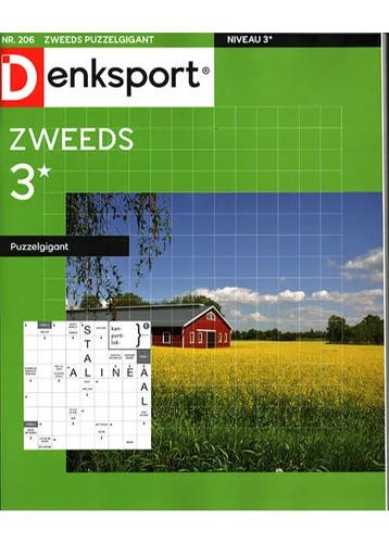 Denksport Zweeds Puzzelgigant - 206 2025, Verzenden, Nieuw, Sport en Vrije tijd