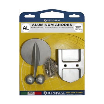 Mercury Anode kit voor Alpha one Generation one, Aluminium, Ophalen of Verzenden, Nieuw, Motor en Techniek, Zeilboot of Motorboot