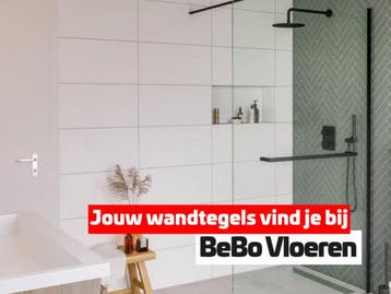 Wandtegels wit mat 25x40 cm nu 9,98 pm2, Nieuw, Ophalen of Verzenden, 20 tot 40 cm, 10 m² of meer