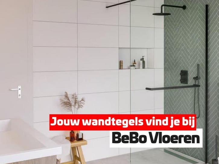 Wandtegels wit mat 25x40 cm nu 9,98 pm2, Doe-het-zelf en Verbouw, Tegels, 20 tot 40 cm, 20 tot 40 cm, 10 m² of meer, Nieuw, Keramiek