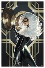 The Amazing Spider-Man Art Print Cosmic Black Cat 61 x 41..., Ophalen of Verzenden, Nieuw