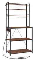 Staand Keukenopbergrek met Stopcontact – 6 Planken en Haken, Verzenden, Nieuw