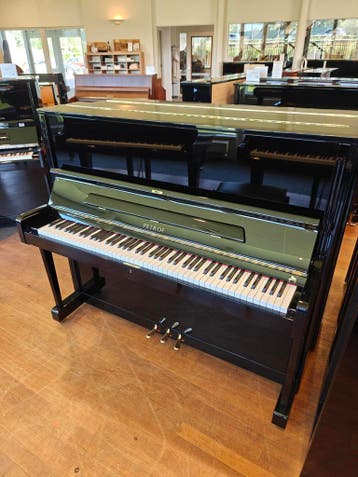 Petrof 125 (2005), Muziek en Instrumenten, Piano's, Verzenden, Zo goed als nieuw, Zwart