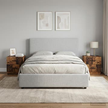vidaXL Nachtkastje 2 st Oud hout 43 x 34,5 x 44,5 cm Bewerkt, Minder dan 45 cm, Verzenden, Nieuw, Minder dan 55 cm