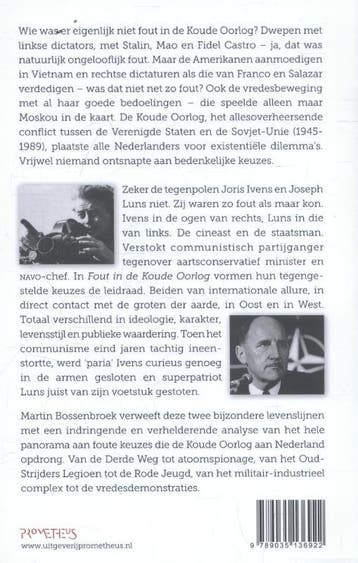 Fout in de Koude Oorlog 9789035136922 Martin Bossenbroek, Boeken, Verzenden, Zo goed als nieuw, Martin Bossenbroek