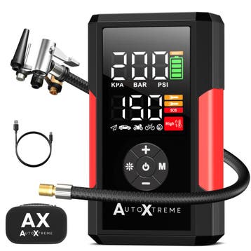 AutoXtreme Air-200 - Luchtcompressor - 12V, Verzenden, 10 bar of meer, Nieuw, Minder dan 200 liter/min