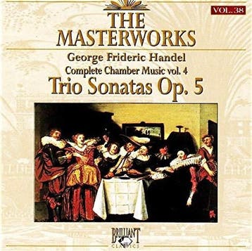cd - Georg Friedrich HÃ¤ndel - Trio Sonatas Op. 5, Verzenden, Zo goed als nieuw