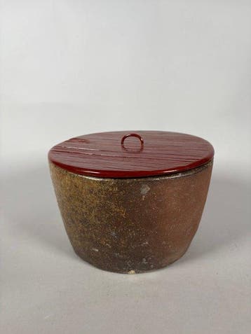 Vaas - Keramiek, lak - Japan - Edo Periode (1600-1868)