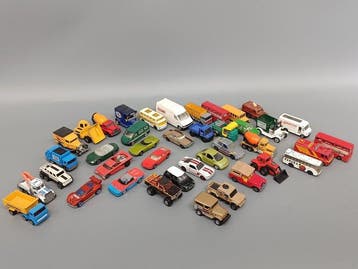 Großes Modellauto Konvolut – 40teiliges Set bunter, Nieuw