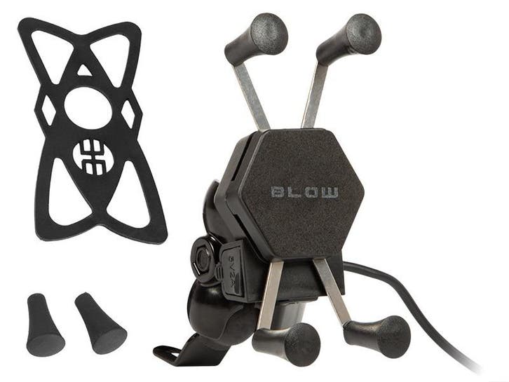 Motor telefoonhouder - Met USB poort - Universeel, Auto diversen, Auto-accessoires, Nieuw, Ophalen of Verzenden