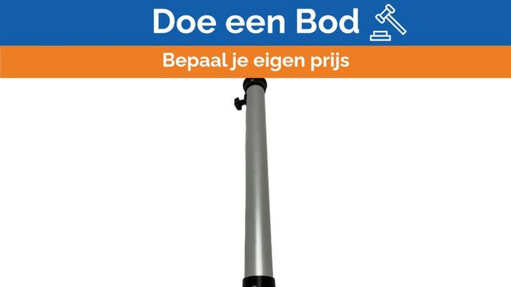 Bieden: Quicksilver aluminium adjustable, Watersport en Boten, Bootonderdelen, Overige typen, Nieuw, Zeilboot of Motorboot, Ophalen of Verzenden